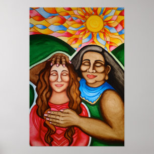 Poster Healing from Mother Earth by Rita Loyd