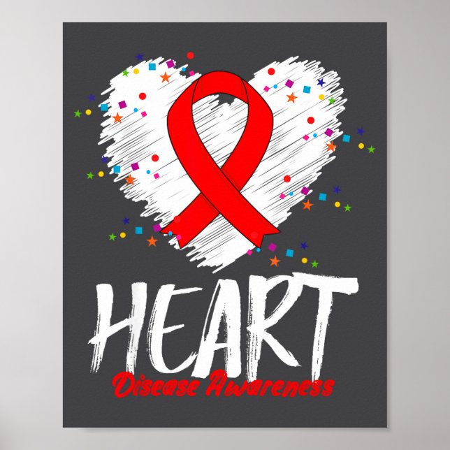Poster Heart Disease Awareness  (Devant)