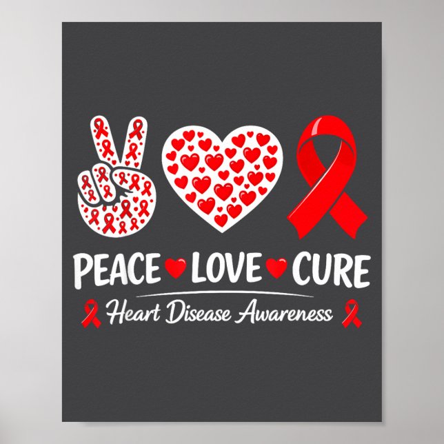 Poster Heart Disease Awareness  (Devant)