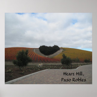 Poster : Heart Hill, Paso Robles, en automne