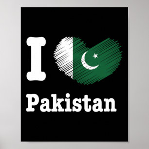 Poster Heart Pakistan Azadi Moubarak Dil Day Fier Ro