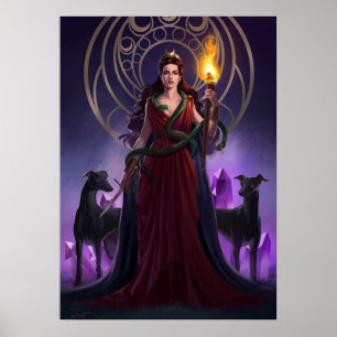 Poster Hecate Goddess