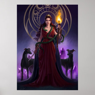 Poster Hecate Goddess