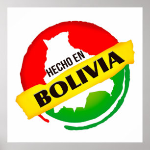 Poster hecho en Bolivie