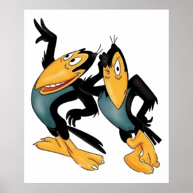 Poster Heckle et Jeckle (Devant)