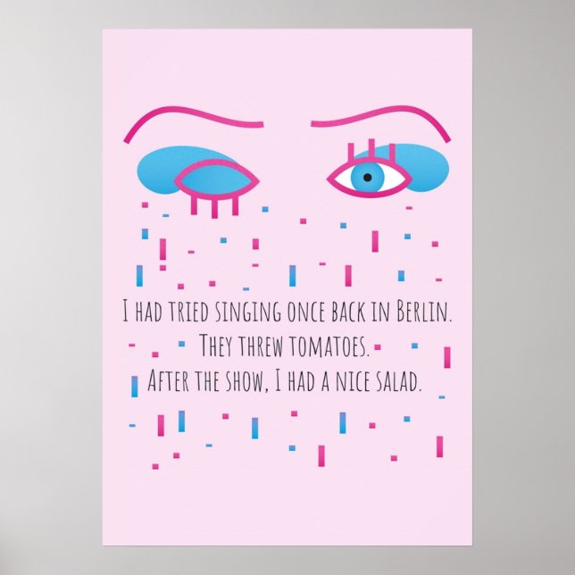 Poster hedwig et pouce en colère (Devant)