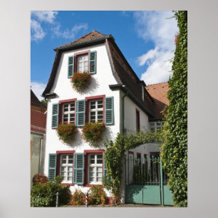 Poster Heidelberg, Allemagne, vieille ville