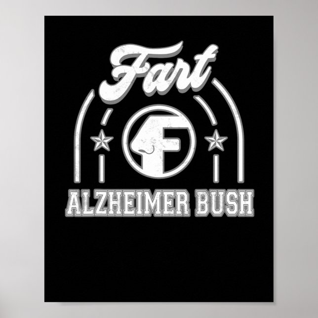 Poster Heimerheimer Bush Fart Funny (Devant)