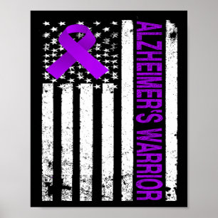 Poster Heimerheimer Guerrier Sensibilisation - Drapeau Us