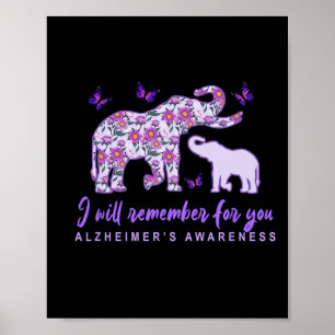 Poster Heimerheimer Sensibilisation Éléphant Mignon Je Me