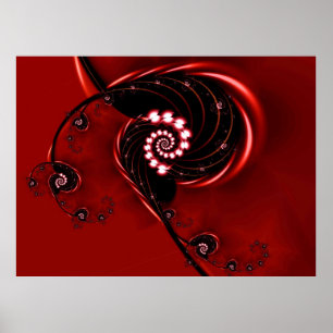 Poster Heirloom Cute Abstract Nature Pattern