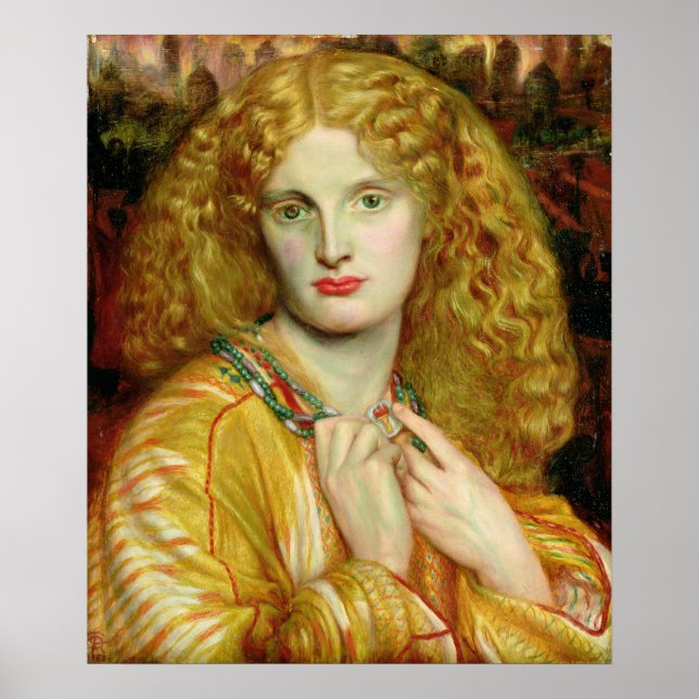 Poster Hélène de Troie, 1863 (Devant)