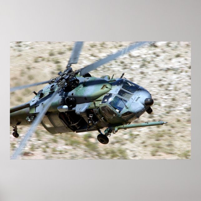Poster Hélicoptère HH-60G Pave Hawk (Devant)