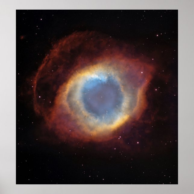 Poster Helix Nebula (Devant)