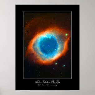 Poster Helix Nebula - L'oeil de Dieu image