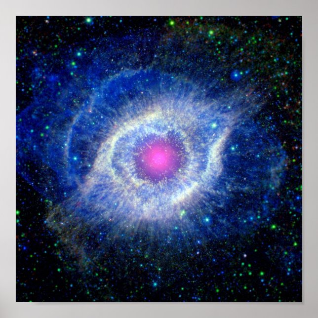 Poster Helix Nebula OEil ultraviolet OEil de Dieu Photo s (Devant)