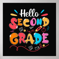 Hello Second Grade Doodle