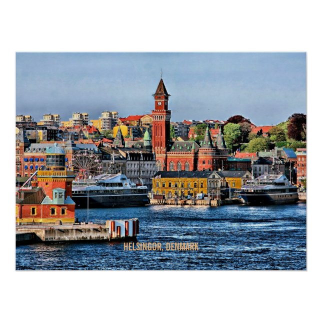 POSTER HELSINGOR, DANEMARK (Devant)