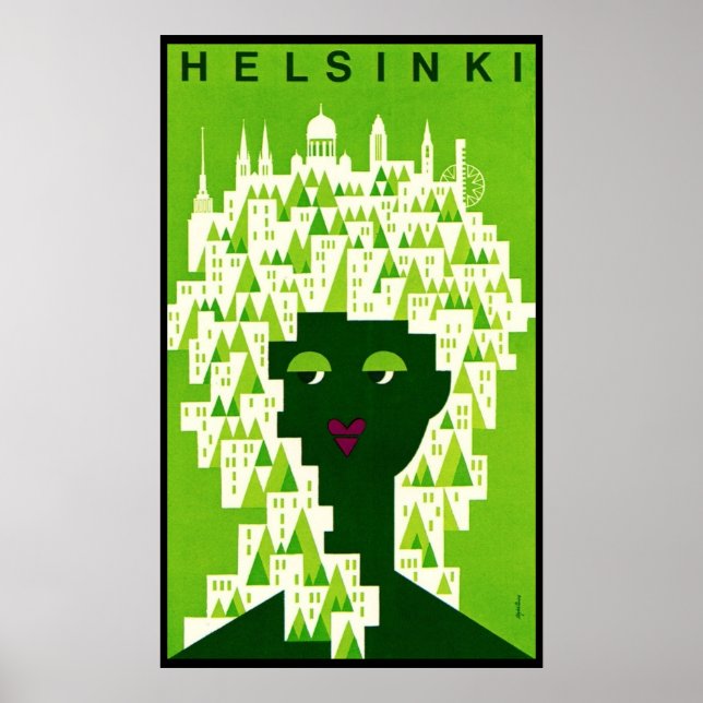 Poster Helsinki (Devant)