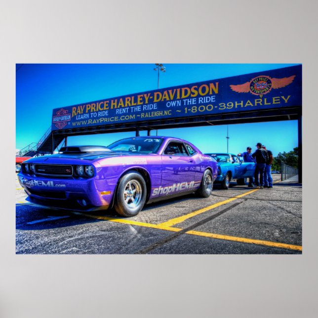 Poster Hemi Challenger (Devant)
