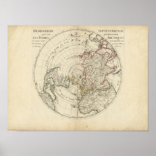 Poster Hémisphère Nord 2