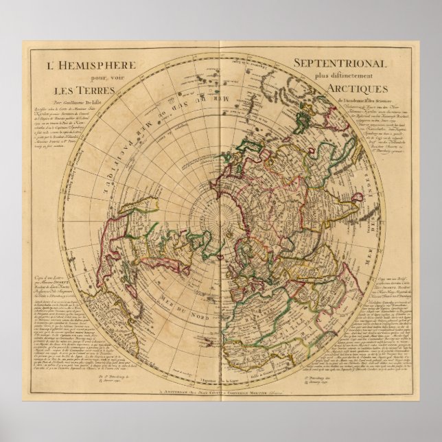 Poster Hémisphère Nord 5 (Devant)