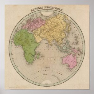 Poster Hémisphère oriental 7