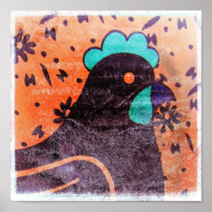 Poster Hen numérique