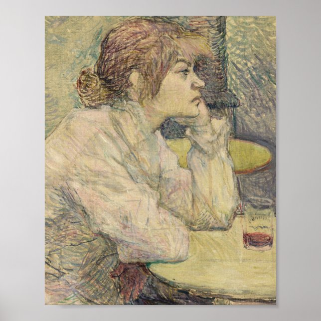 Poster Henri De Toulouse Lautrec - Le Hangover (Suzanne (Devant)