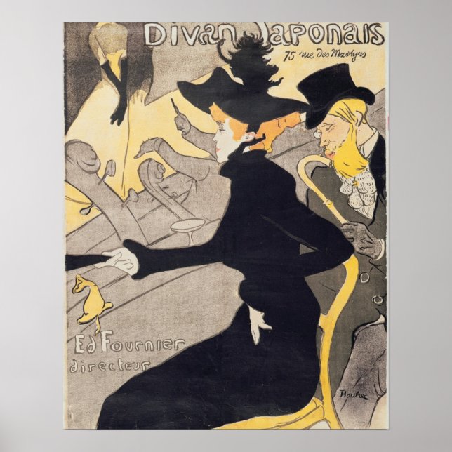 Poster Henri de Toulouse-Lautrec | Publicité d'affiche 'L (Devant)