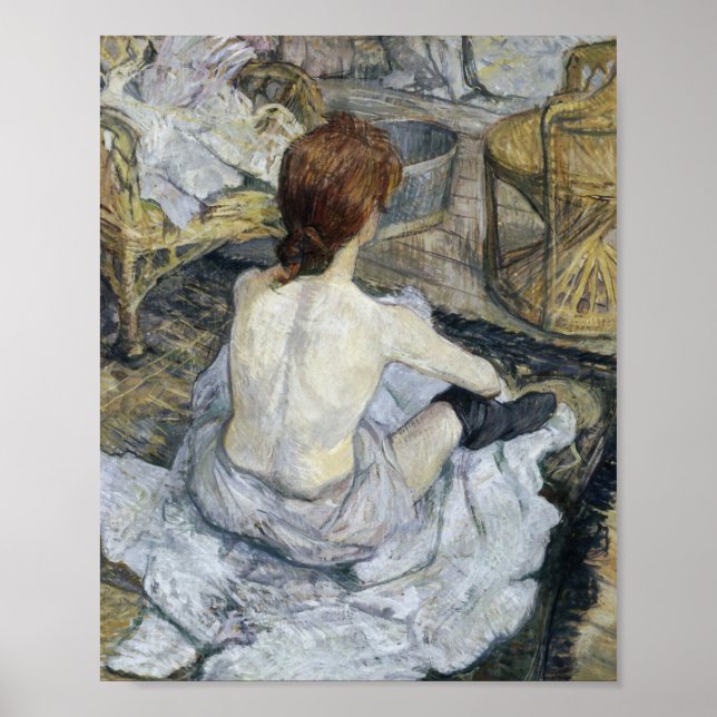Poster Henri De Toulouse - Lautrec - Rousse (Devant)
