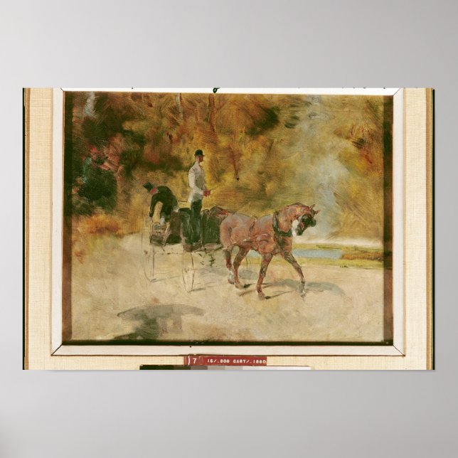 Poster Henri de Toulouse-Lautrec | Un panier à chiens (Devant)