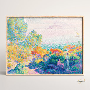 Poster Henri Edmond Croix deux femmes par la peinture de