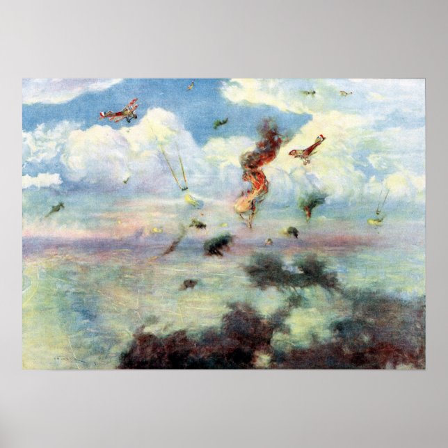 Poster Henri Farre L'Ennemi S'Avère Aveugle (Devant)