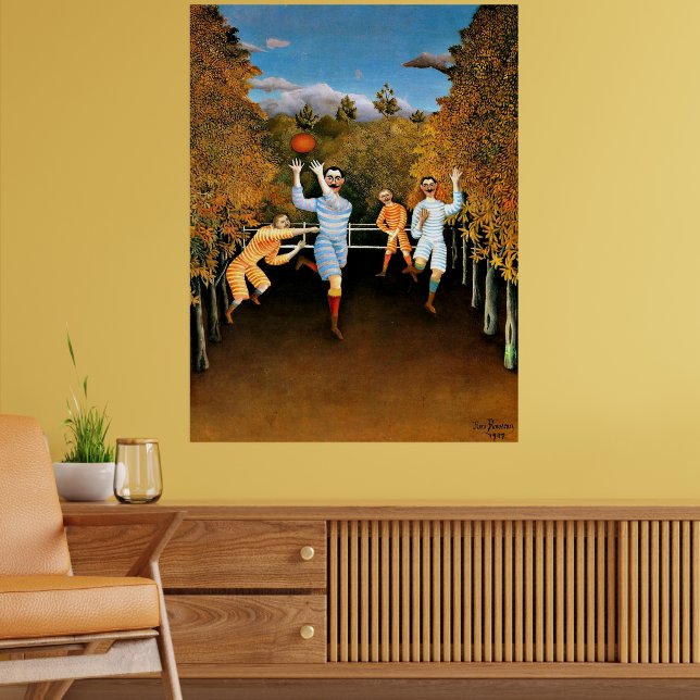 Poster Henri Rousseau - Football (Salon 2)