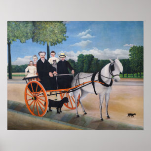 Poster Henri Rousseau - La Carriole du père Junier
