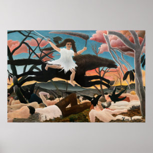 Poster Henri Rousseau - La guerre
