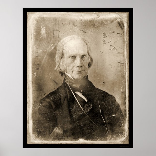 Poster Henry Clay Daguerreotype 1851 (Devant)