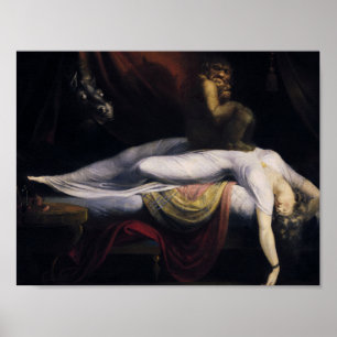 Poster Henry Fuseli - Le cauchemar