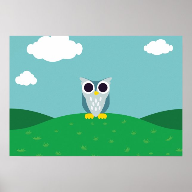 Poster Henry le hibou (Devant)