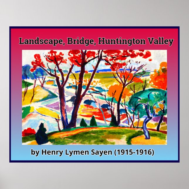 Poster Henry Lymen Sayen (Devant)