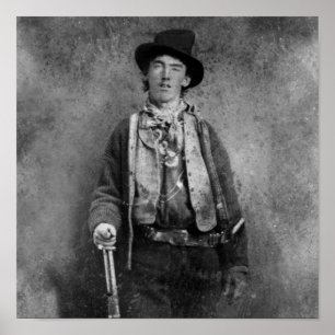 Poster Henry McCarty, Billy, l'hors-la-loi de l'Ancien Ou