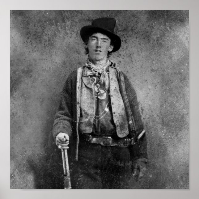 Poster Henry McCarty, Billy, l'hors-la-loi de l'Ancien Ou (Devant)