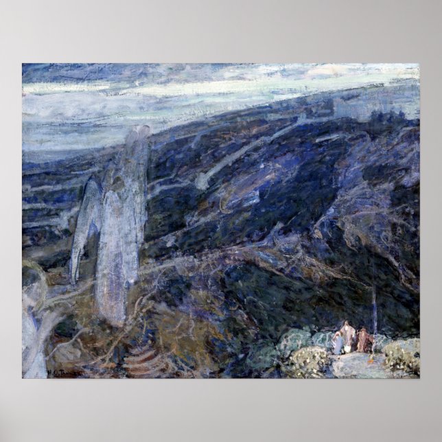 Poster Henry Ossawa Tanner Angels (Devant)