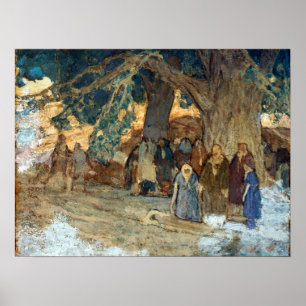 Poster Henry Ossawa Tanner Il guérit le malade