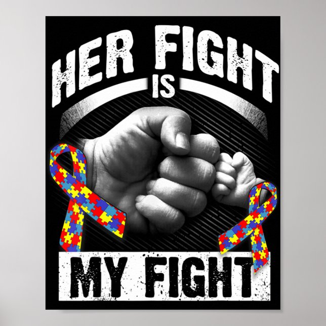 Poster Her Fight Is (Devant)
