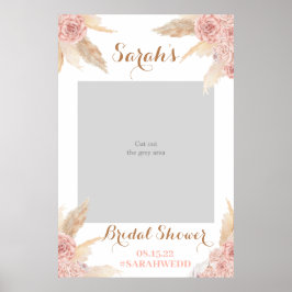 Poster Herbe des Pampas RosePoster de Prop Photo de Maria