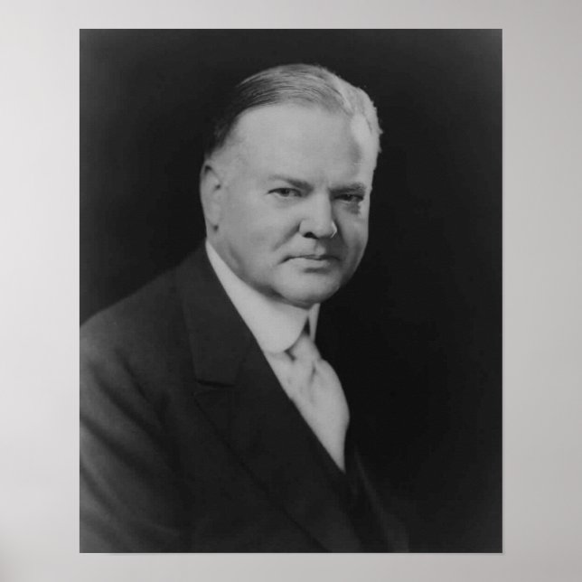 Poster Herbert Hoover (Devant)