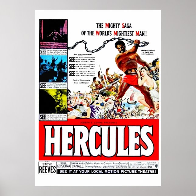 Poster Hercules (Devant)