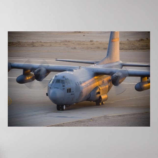 Poster Hercules C-130 (Devant)